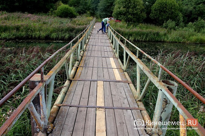 Мост в бору через Кинешемку отремонтировали фото 6