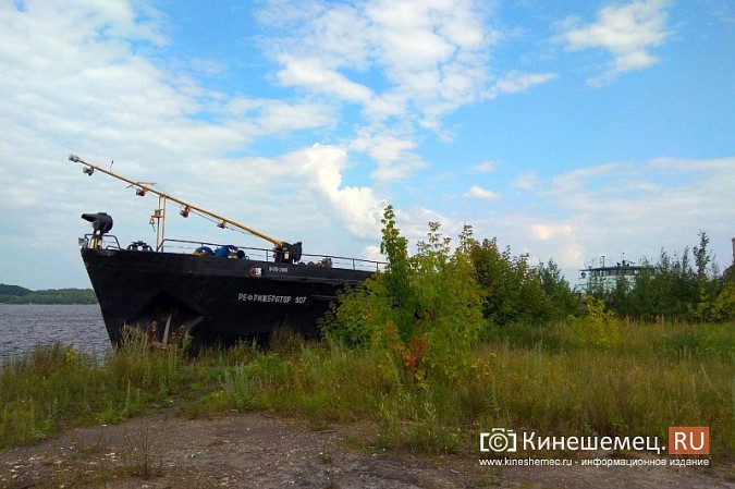 У причальной стенки Кинешмы незаконно швартуются грузовые суда фото 3