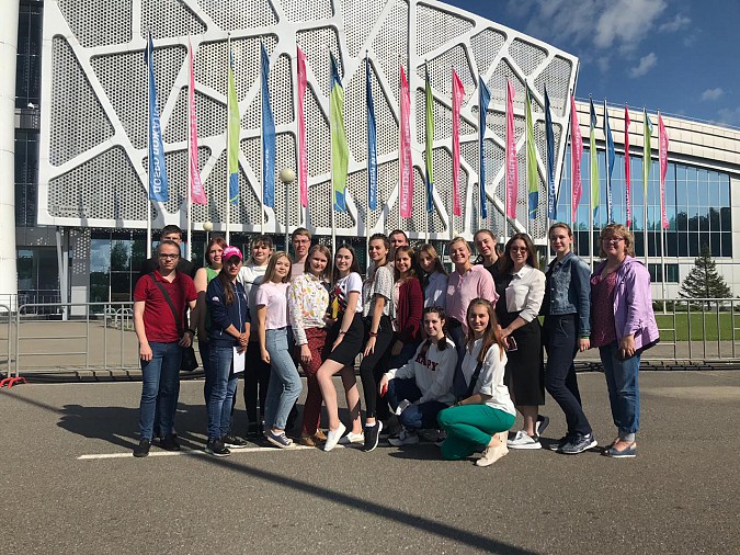 Кинешемская студентка посетила WorldSkills Kazan 2019 фото 4