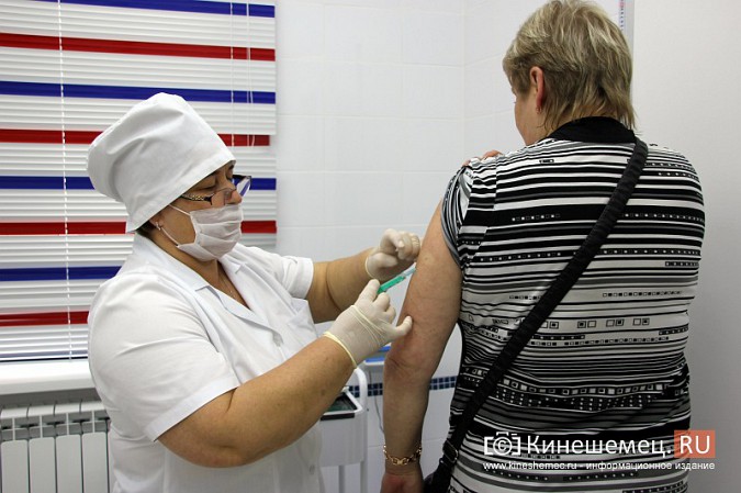 Сотрудникам Кинешемской ЦРБ сделали прививки от гриппа фото 5