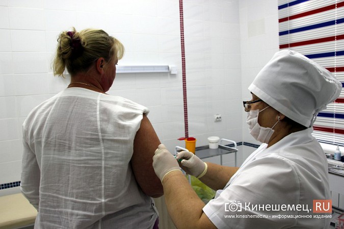 Сотрудникам Кинешемской ЦРБ сделали прививки от гриппа фото 4