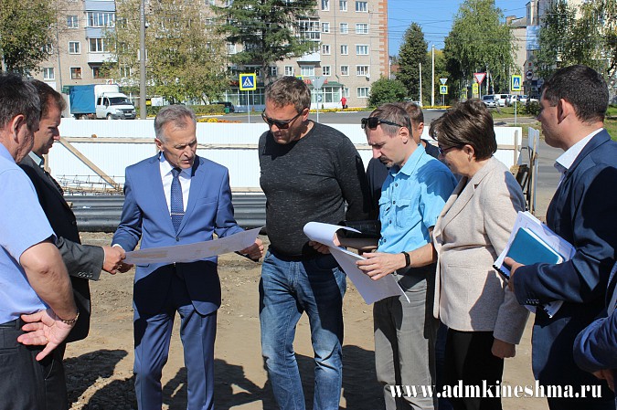 Руководитель Комплекса строительства Ивановской области посетил Кинешму фото 2