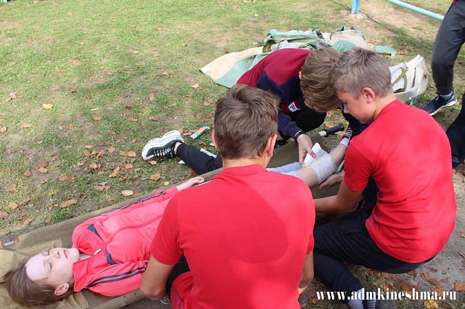 В Кинешме соревновались юные пожарные фото 2