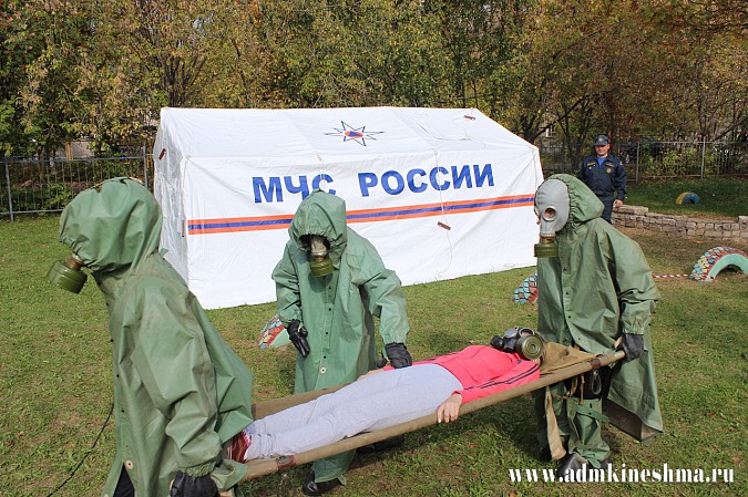 В Кинешме соревновались юные пожарные фото 4