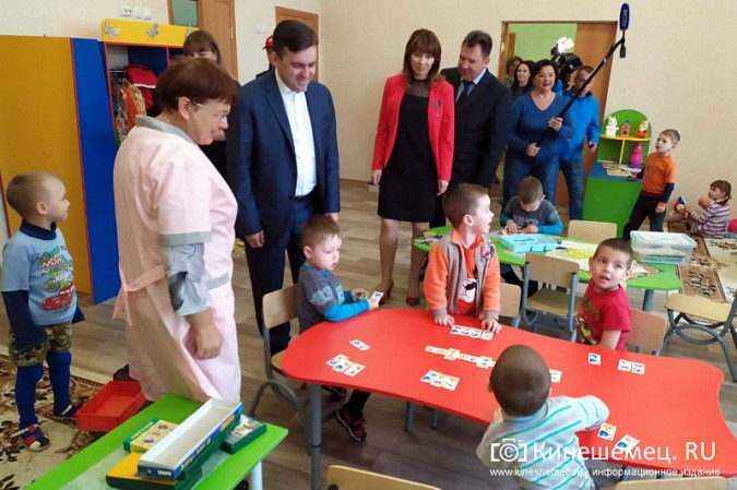 Станислав Воскресенский посетил в Кинешме новый детский сад фото 21