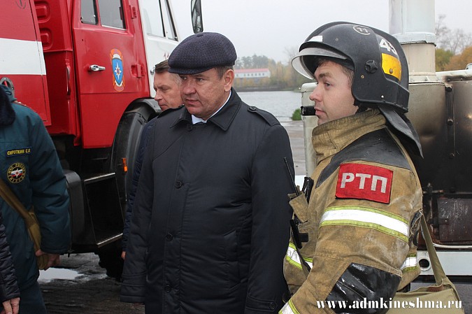 Глава Кинешмы дал положительную оценку городским силам экстренного реагирования фото 6