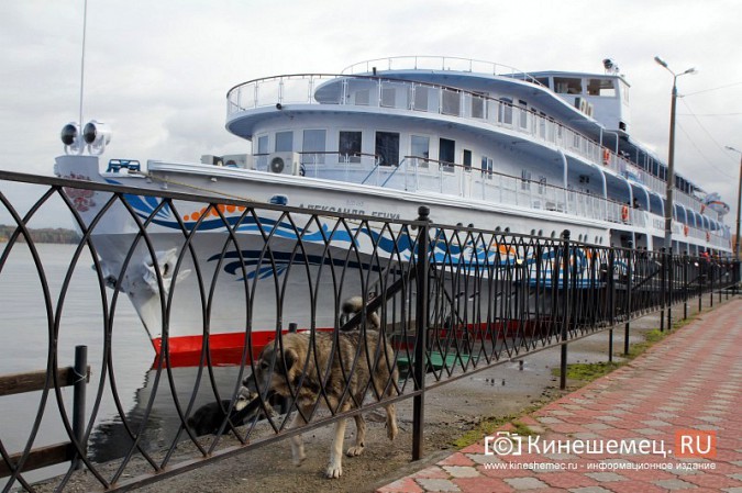 «Александр Бенуа» закрыл навигацию 2019 года в Кинешме фото 2