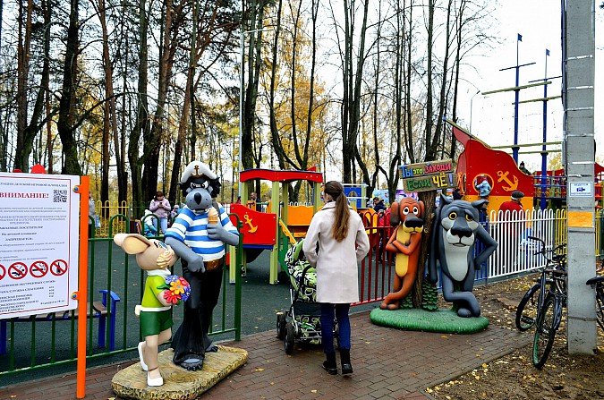 В Наволоках открыли новую детскую игровую площадку фото 5