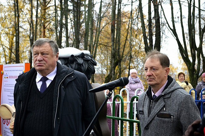 В Наволоках открыли новую детскую игровую площадку фото 10