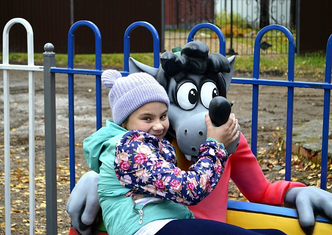 В Наволоках открыли новую детскую игровую площадку фото 6