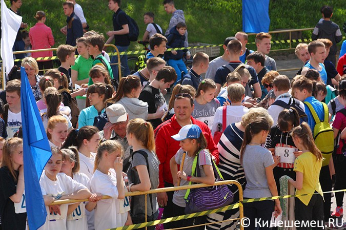 Легкоатлетическая эстафета прошла в Кинешме фото 23