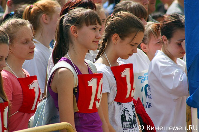 Легкоатлетическая эстафета прошла в Кинешме фото 34