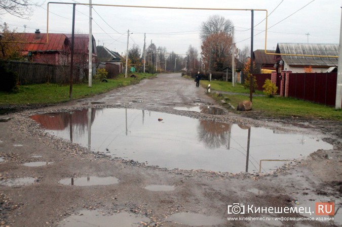 Огромные ямы избороздили в Кинешме улицу 12 Декабря фото 12