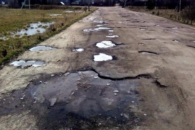 Жители Кинешемского района не дождались даже ямочного ремонта дороги Антипино-Закусихино фото 6