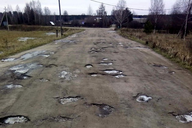 Жители Кинешемского района не дождались даже ямочного ремонта дороги Антипино-Закусихино фото 5