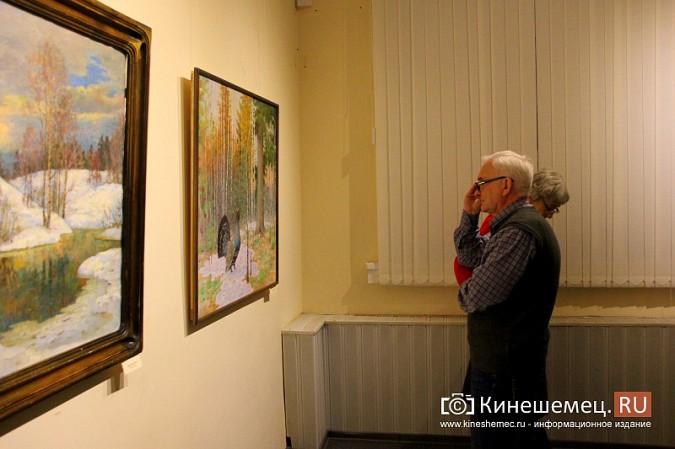 В Кинешме открылась выставка пейзажиста Бориса Ботоногова фото 13