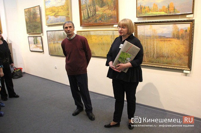 В Кинешме открылась выставка пейзажиста Бориса Ботоногова фото 2