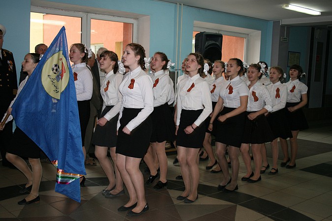 Ученицы школы №8 победили в фестивале строя и песни в Кинешме фото 6