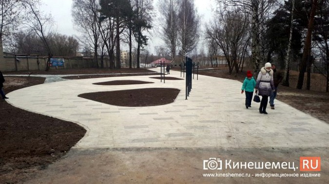 В Кинешме завершается второй этап благоустройства центрального парка фото 16