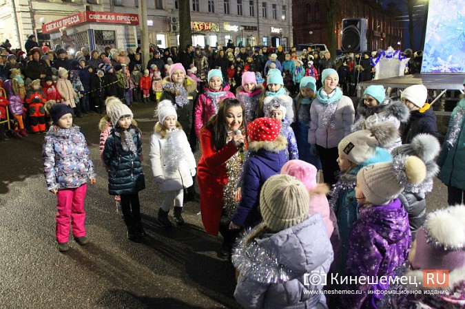 На главной новогодней елке Кинешмы зажгли огни фото 11