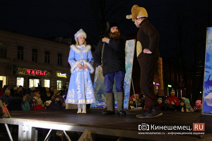 На главной новогодней елке Кинешмы зажгли огни фото 12