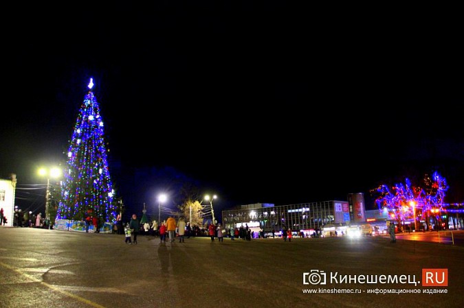 На главной новогодней елке Кинешмы зажгли огни фото 19