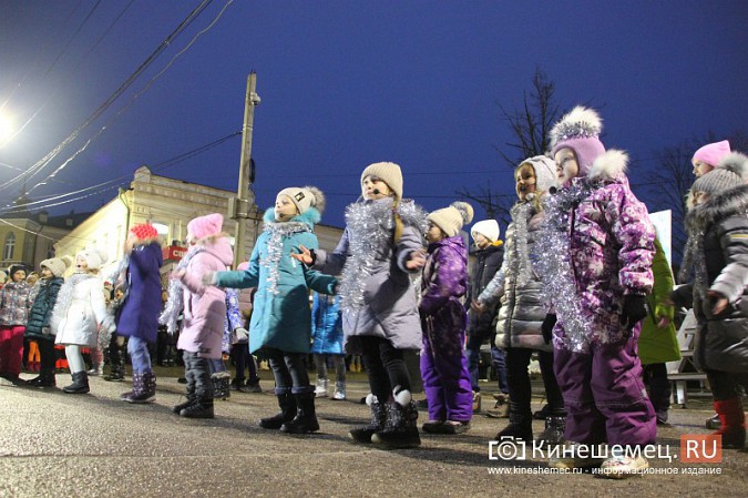 На главной новогодней елке Кинешмы зажгли огни фото 10