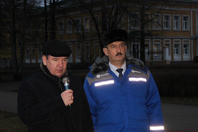 Мэр Кинешмы в ходе телемоста доложил губернатору о глобальной замене светильников фото 3