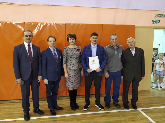 Спортзал наволокской спортшколы преобразился фото 6