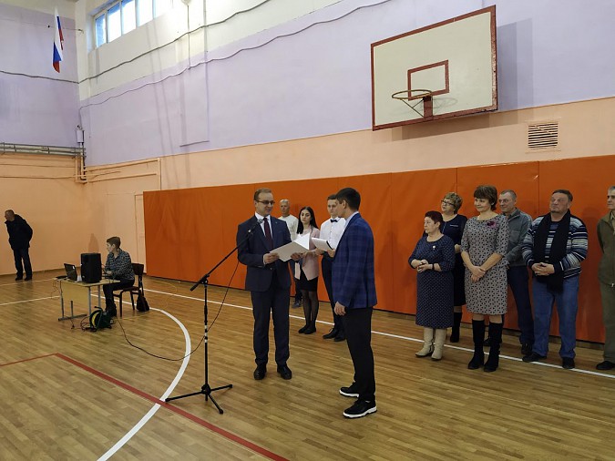 Спортзал наволокской спортшколы преобразился фото 3