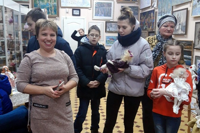 Мастер авторской куклы Нина Корсакова встретилась с кинешемцами фото 4