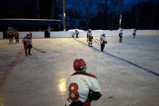 ХК «Любители бани» уступили в Вичуге фото 5