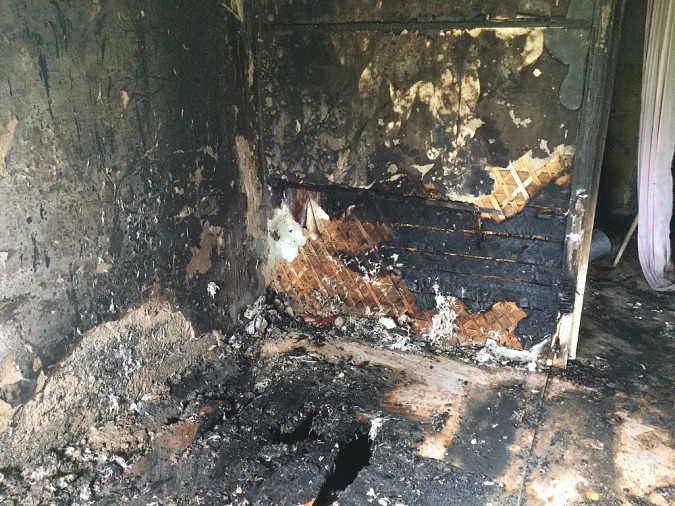 В Заволжском районе сгорел частный дом фото 4