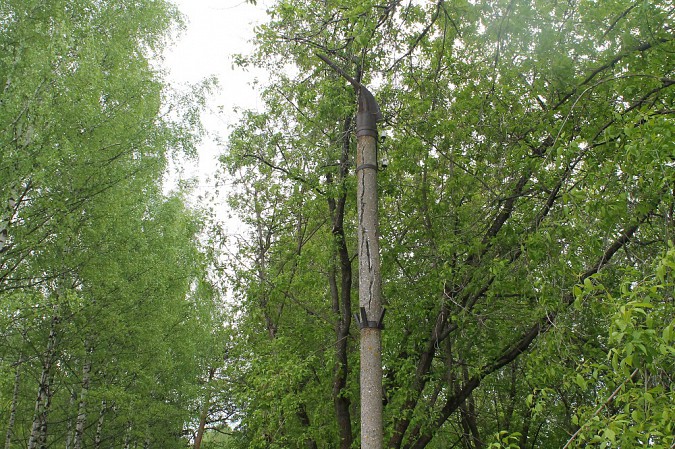 Опасные столбы на входе в кинешемский парк демонтируют ко Дню города фото 2