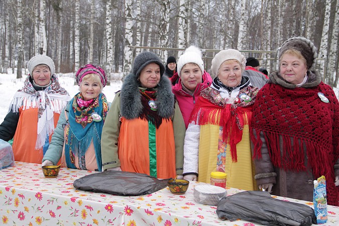 Кинешемское казачество пришло проводить зиму в парк на «1-й Фабрике» фото 6