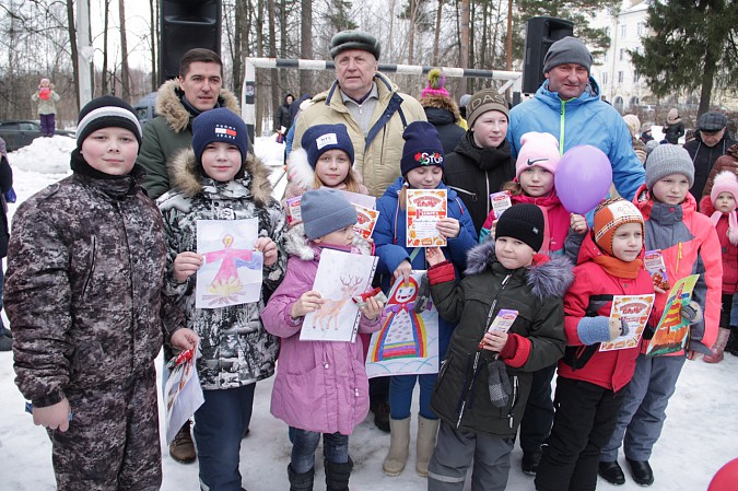 Кинешемское казачество пришло проводить зиму в парк на «1-й Фабрике» фото 3