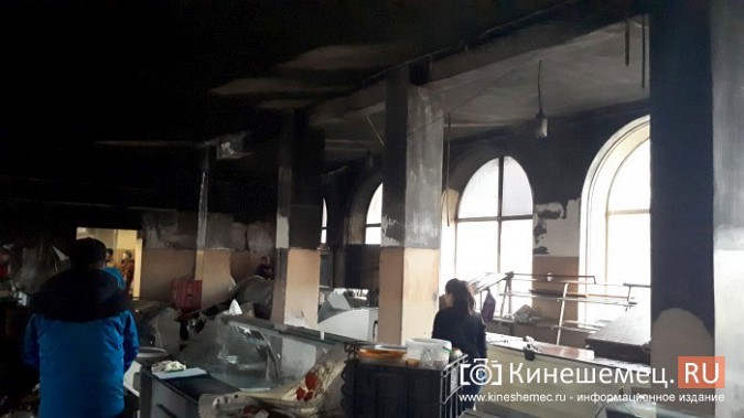 Предприниматели Кинешмы подсчитывают ущерб от пожара на продовольственном рынке фото 9