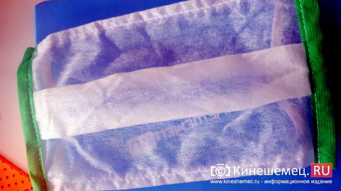 Кинешму наводняют кустарные «медицинские» маски из полимерного спанбонда фото 2
