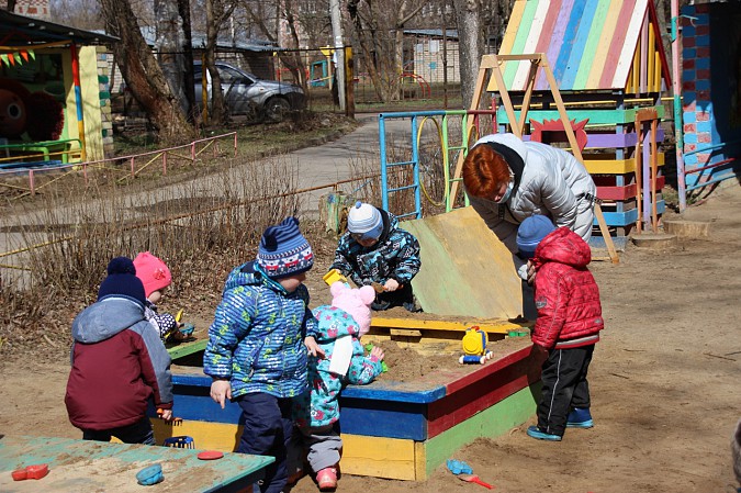 Глава Кинешмы проверил работу дежурных групп в детских садах фото 2