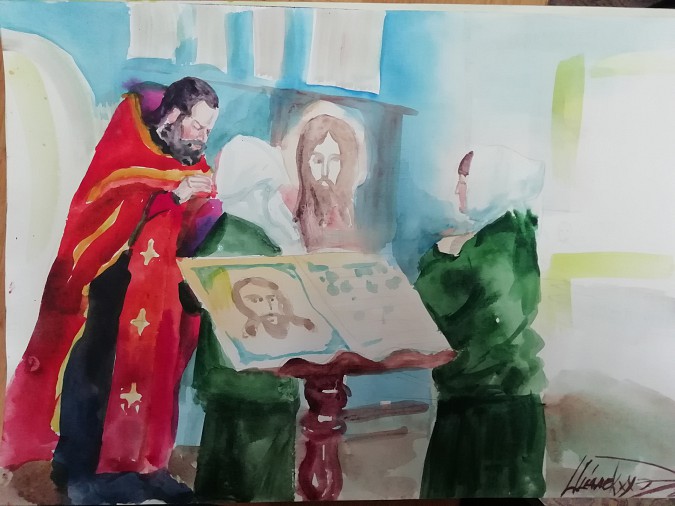 В Кинешемской женской исправительной колонии прошла выставка рисунков осужденной фото 2