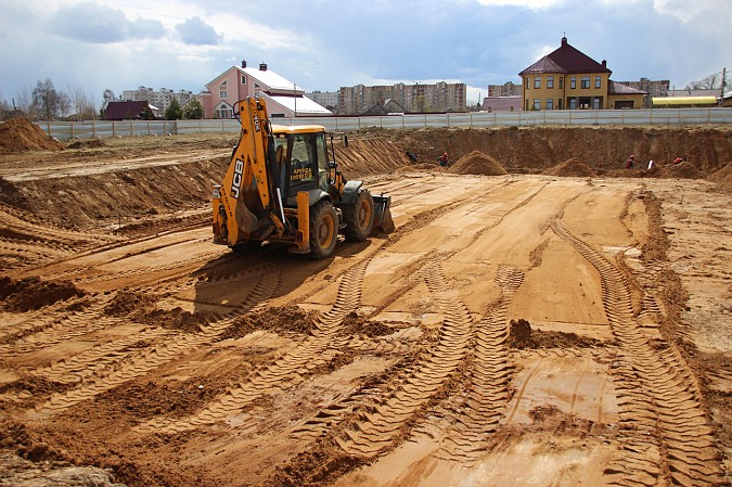 В Кинешме продолжается строительство ФОКа с плавательным бассейном фото 4
