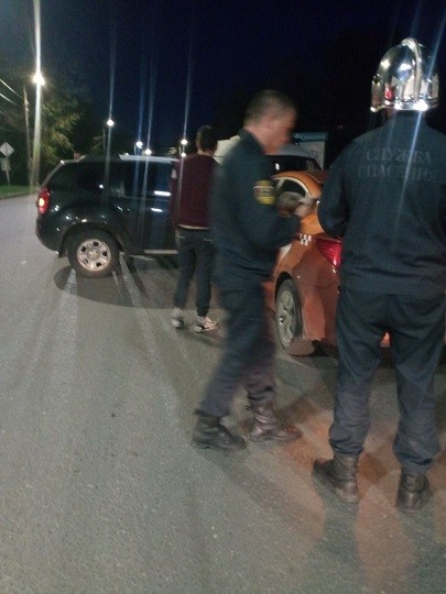 Две автомашины столкнулись на улице 50 лет ВЛКСМ фото 8