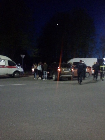 Две автомашины столкнулись на улице 50 лет ВЛКСМ фото 4