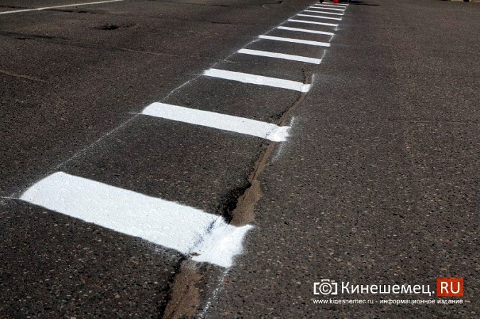 В Кинешме продолжают бездумно тратить сотни тысяч рублей на разметку «убитых» дорог фото 16