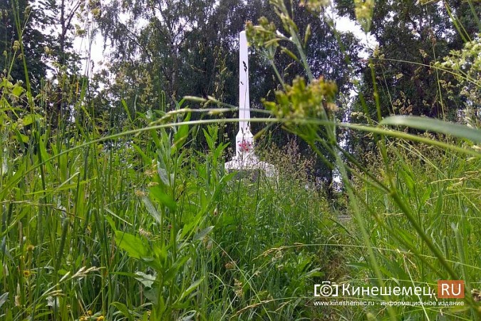В Кинешме зарастает травой обелиск участникам Великой Отечественной войны фото 5