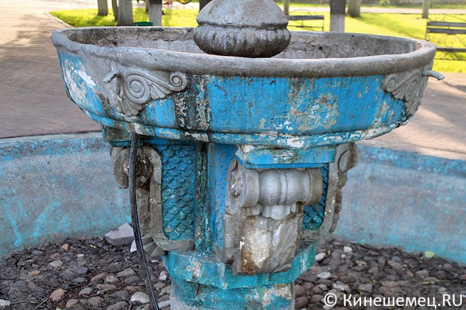 Два фонтана в Кинешме до сих пор не начали работу фото 5
