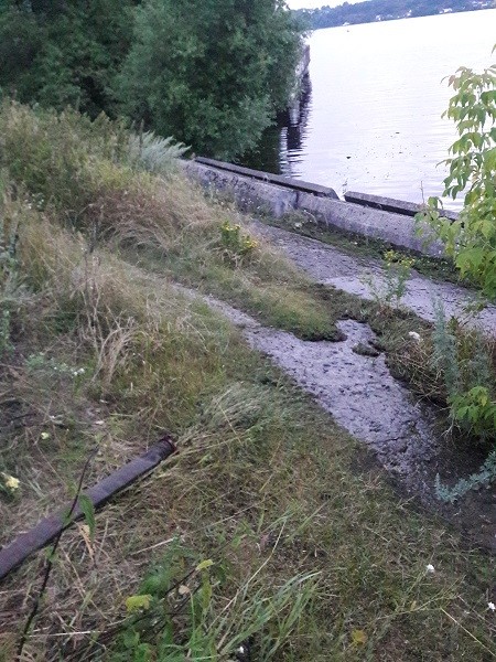 Кинешемцы сообщают о пенистой воде, текущей в Волгу с территории бывшего мельзавода фото 3