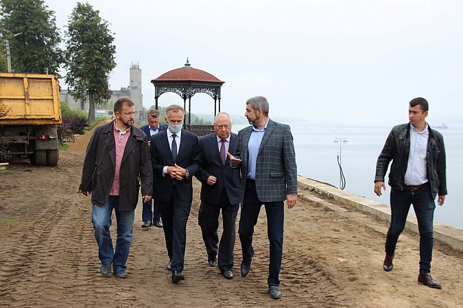 Зампред правительства Ивановской области проверил главные кинешемские стройки фото 6