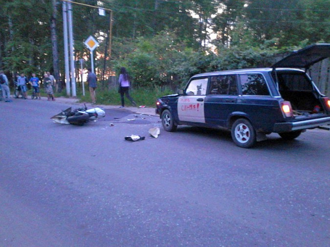 Мотоциклист попал в ДТП в Наволоках Кинешемского района фото 2