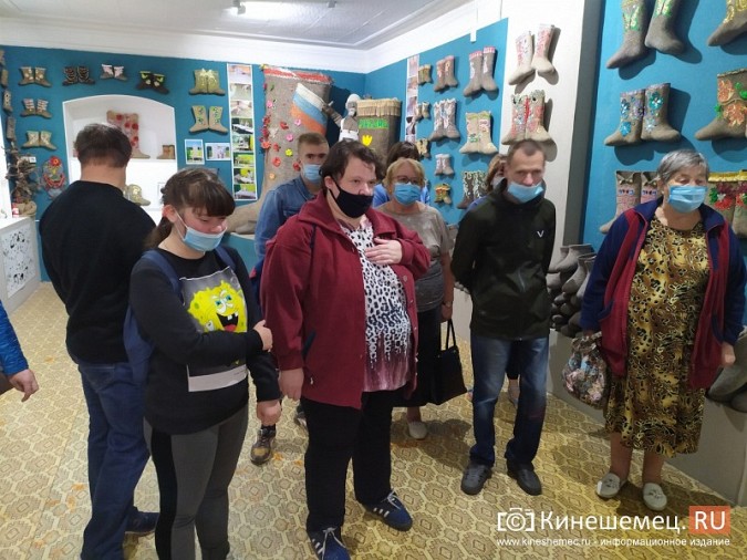 Инвалиды из Наволок посетили Музей валенка фото 32